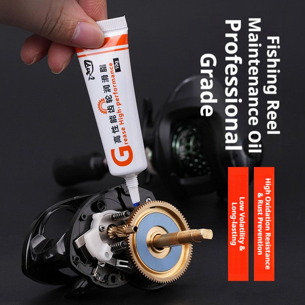 Reel Lubricant - Set di Olio Lubrificante e Grasso