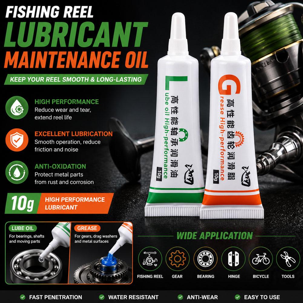 Set di Olio Lubrificante e Gra - Reel Lubricant recensione e prezzo